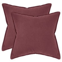 Selah Cotton & Linen European Pillowcases (Set of 2)